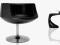 Fotel Lusso czarne new design meble obrotowy Modo