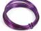 Drut florystyczny aluminiowy, 10 metrów, fioletowy