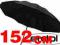 VIP PARASOL 152 cm max OGROMNY CZARNY WŁÓKNO 24