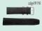 CZARNY SKÓRZANY PASEK DO ZEGARKA PZ-020 26mm XXL