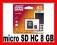 Karta pamięci GOODRAM microSD HC 8 GB + adapter SD