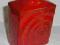 CIEKAWY CZERWONY WAZONIK - BUTELKA