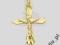 KRZYŻYK ZŁOTY GRAWEROWANY CHRZEST PREZENT
