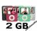 MP4 Mp3 k 2gb PL FM 9 kolor +gratis ładowarka usb