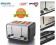 TOSTER PHILIPS HD2647 4 OTWORY INOX GW FV