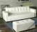 Kanapa sofa + pufa BIANCO! HIT! ...arsyl-meble..