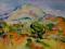 wg. Cezanne olejny 30 x 20 cm