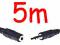 Kabel PRZEDŁUŻACZ et-9002 mini JACK 3,5mm 5m Łódź