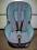 MAXI COSI PRIORI XP-9-18 KG NOWA  ORYG.TAPICERKA