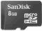 Sandisk karta microSDHC 8GB CL4