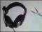 DUŻE SŁUCHAWKI Z MIKROFONEM. JACK SKYPE TLEN GG