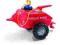 ROLLY TOYS 122967 PRZYCZEPA CYSTERNA STRAŻ POŻARNA