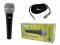 SHURE SV100 mikrofon dynamiczny +kabel+3lata+gąbka