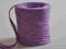 Rafia sznurek wstążka AŻ 5 METRÓW FIOLETOWA (R18)