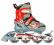 ROLKI POWERBLADE FUSION RED ABEC 7 ALU 30-33