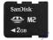 Karty pamięci 2GB M2 SanDisk