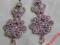 SUTASZ kolczyki LAURE soutache PASTELE