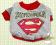 Ubranko dla Psa!York!Superman Grey/S 4PawsFashion!