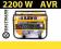 GENERATOR AGREGAT PRĄDOTWÓRCZY KALTMANN AVR 2200 W