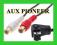 Wejście sygnałowe AUX PIONEER + RCA 1,2 - 1,5 m