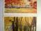 Drzewa, pejzaż... w malarstwie - 4 pocztówki.