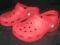 CROCS RED r 27 - 28 - 10 c 11