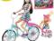 Lalka BARBIE DWUOSOBOWY ROWER KEMPINGOWY V3131