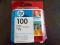 TUSZ HP 100 fotograficzny oryginalny! C9368AE