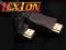 KABEL HDMI-HDMI 1,8m GOLD LEXTON KĄTOWY 90st