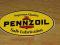 PENNZOIL  - NAKLEJKA z dawnych lat