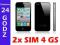 aPhone 4GS dual SIM dotykowe 3,2'' LCD PLmenu T22