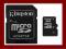 KINGSTON MICROSDHC 8 GB MICRO SD + ADAPTER 24H