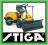 STIGA PARK COMPACT 14 HST + PŁUG TRAKTOR KOSIARKA