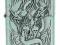 Zapalniczka benzynowa fantasy skull dragon smok
