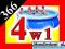 4w1 BASEN BESTWAY 366x76 + POMPA + FILTR + POKRYWA
