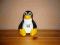Maskotka gumowa PINGWIN TUX piszczący Linux HP