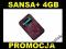 Sansa CLIP+ 4GB +radio FM slot micro SDHC SanDisk