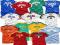 Koszulka kibica Portugal Wlochy Niemcy euro 2012 L