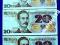 BANKNOT 20 ZŁ-TRAUGUTT-SERIA-AM UNC -3 SZT-KOLEJNE