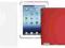 PURO Plecki new iPad 3 iPad 2 Red + Smart Cover