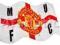 flaga 150 x 90 Manchester United cross 4fanatic