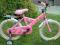 Rowerek bmx 16 RÓŻOWY HELLO śliczny model 2012