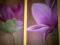 Obraz akrylowy magnolie- tryptyk 54x60