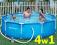 4w1 BASEN 244x61 STELAŻ + POMPA - BESTWAY 56045