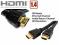 HDMI-HDMI v1.4 1,8 m 2160p 3D HQ GOLD WIECZNA GWAR