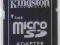 Adapter micro SD microSD na SD KINGSTON NOWY