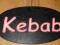 Reklama LED - napis - neon - KEBAB.