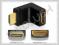 ADAPTER HDMI M/Ż KĄTOWY 90" PRAWY (65072)