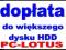 DOPŁATA Z DYSKU SATA 160GB DO 320GB