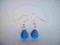 Kolczyki NIEBIESKIE ŁZY
